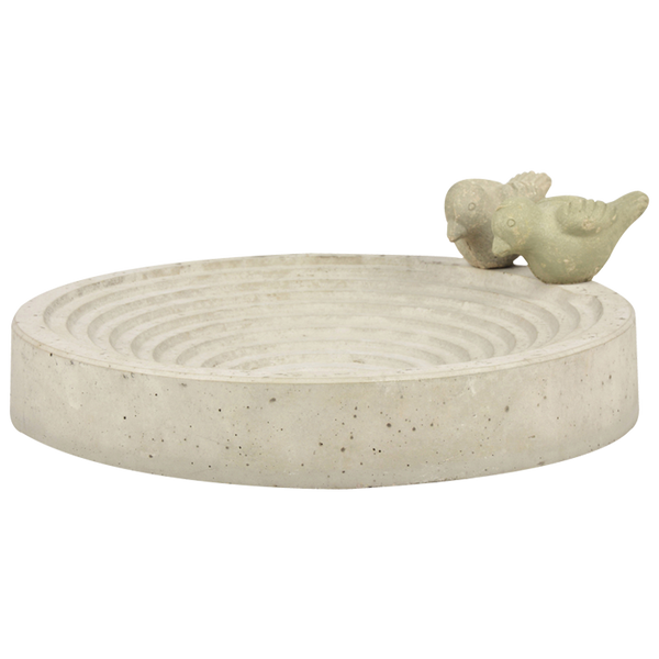 Concrete Birdbath