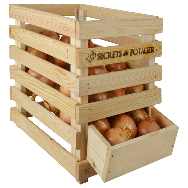 Wooden Onion Crate