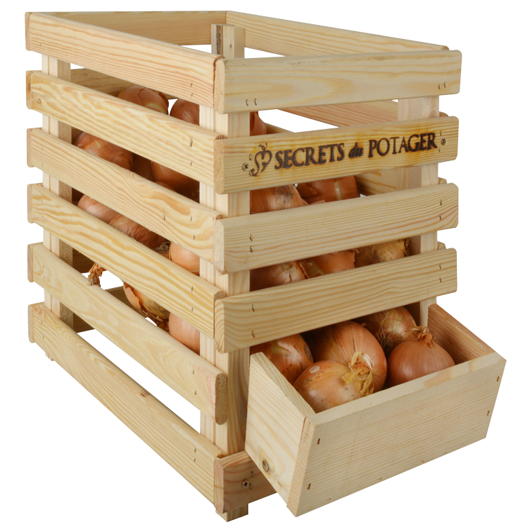 Wooden Onion Crate