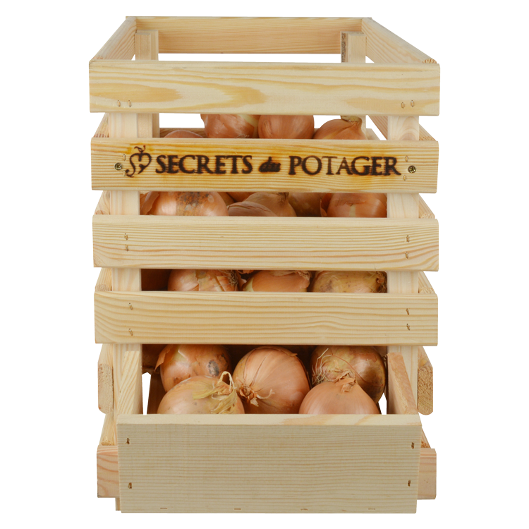 Wooden Onion Crate