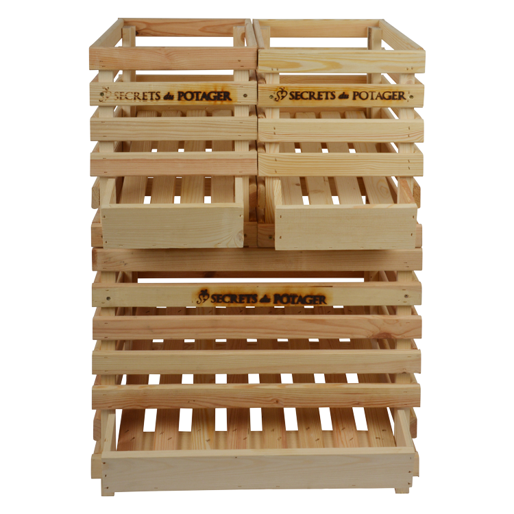 Wooden Potato Crate