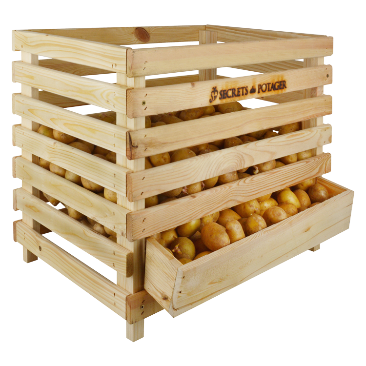 Wooden Potato Crate