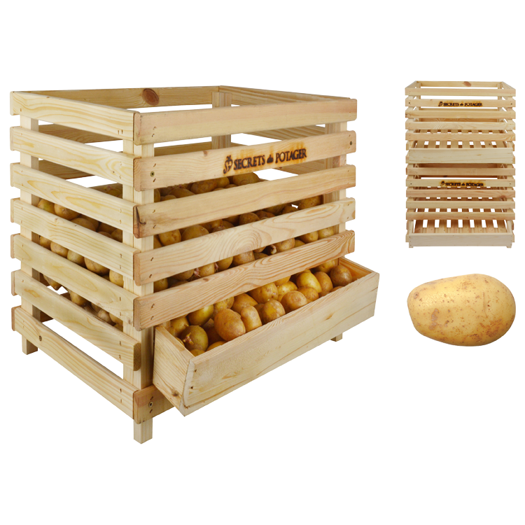 Wooden Potato Crate