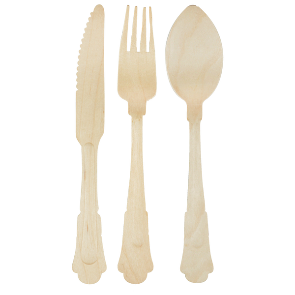 Wooden Disposable Cutlery